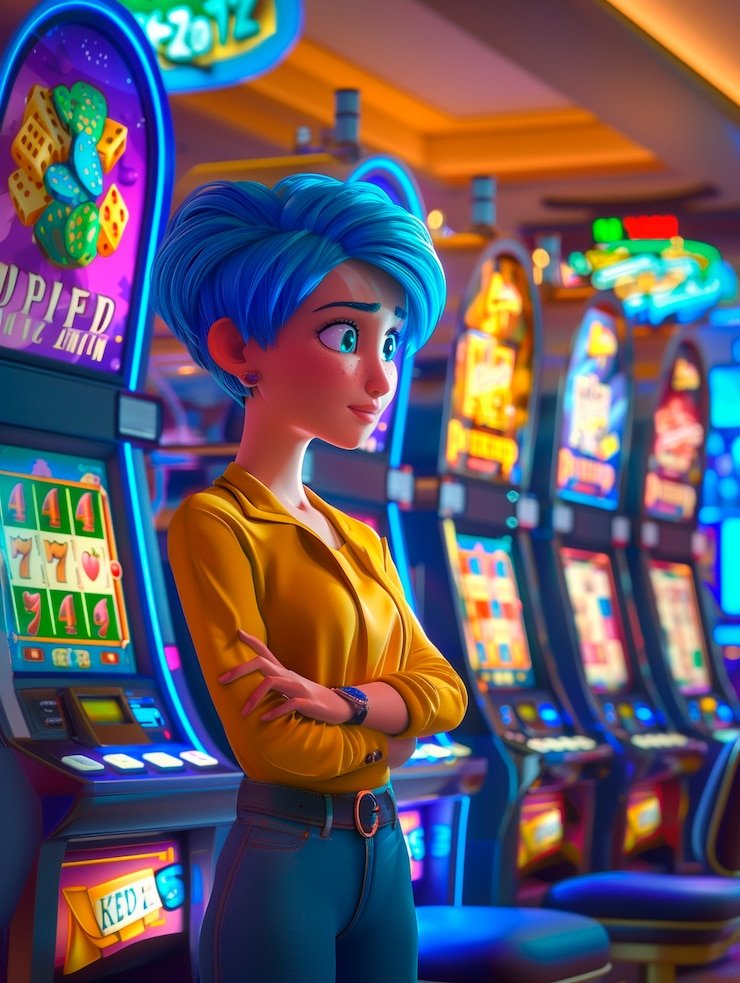 Layar pengaturan permainan Spadegaming menampilkan tombol kecepatan, riwayat putaran, dan grafik informasi pembayaran